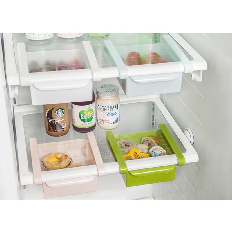 Khay nhựa kẹp tủ lạnh đa năng tiện lợi