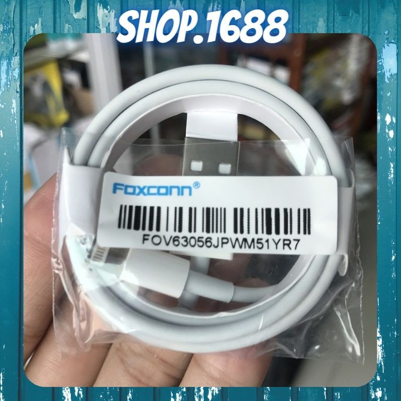 Dây cáp sạc iphone Foxconn - usb to lightning, Cáp sạc ổn định, độ bền cao SHOP1688