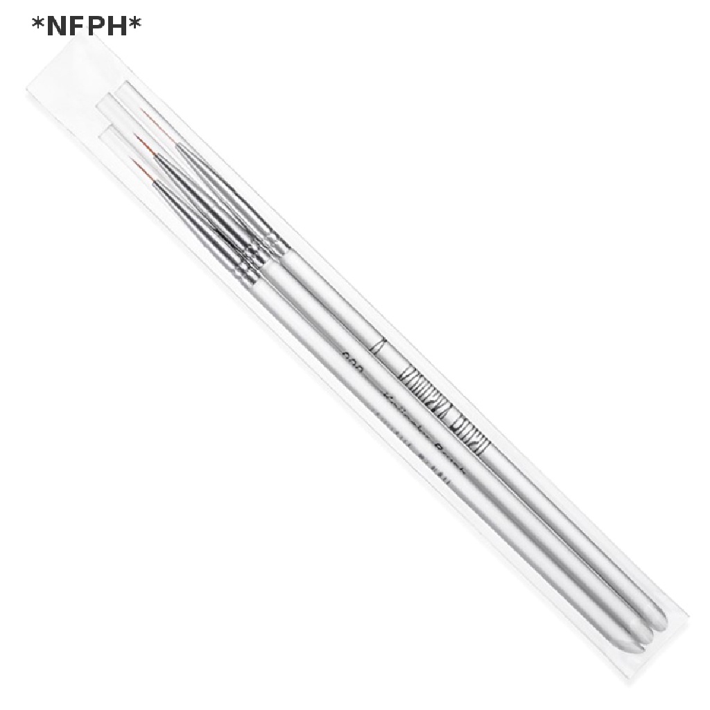 [Hàng mới về] Set 3 cọ vẽ trang trí móng tay nghệ thuật chuyên nghiệp