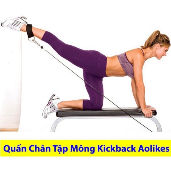 Quấn Cổ Chân Tập Gym - Tập Mông Với Cáp - 1 Đôi