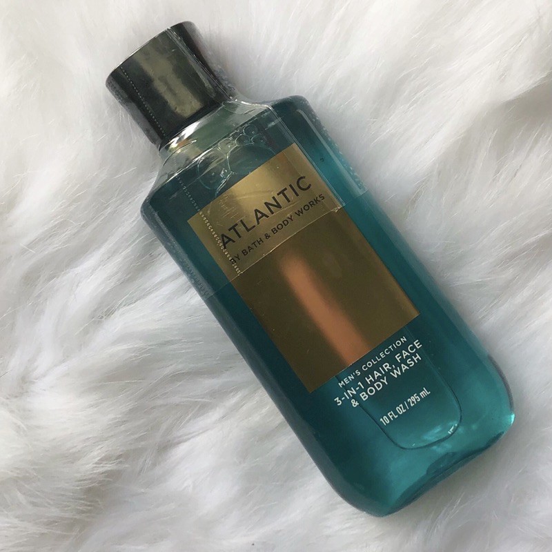 Sữa tắm gội cho nam Bath & Body Works  3-in-1 Hair- Face- Body Wash 295ml