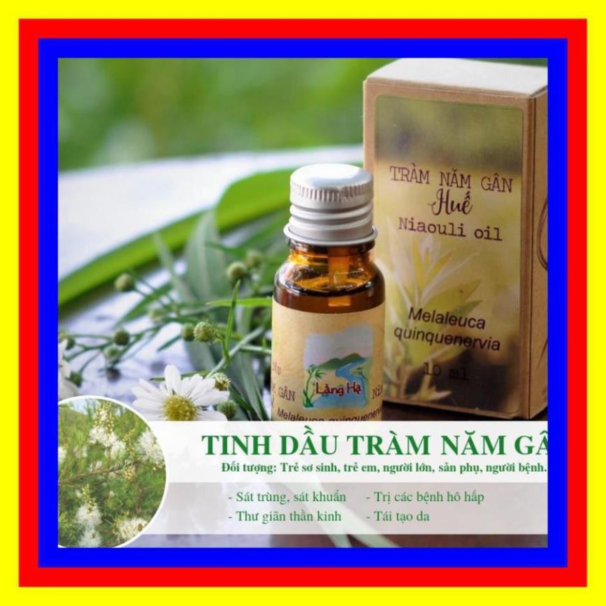 10ml Tinh Dầu Vỏ Bưởi, Sả Chanh, Thanh Trà, Tràm, Tràm Năm Gân, Thiên Niên Kiện - Làng Hạ - Tinh dầu Liên Minh Xanh