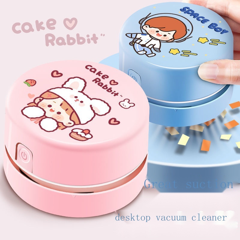 Máy Hút Bụi mini Cầm Tay Bằng Cao Su Sạc usb Tiện Dụng Cho Học Sinh