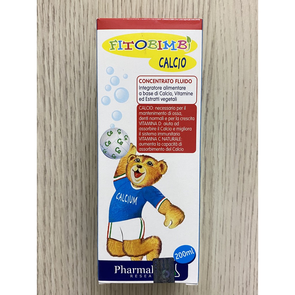  Fitobimbi Calcio.Bổ Sung Canxi,Vitamin D Giúp Bé Hấp Thụ Phát Triển Chiều Cao