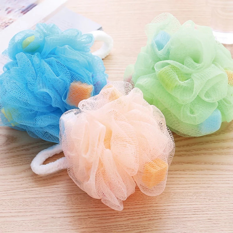 Bóng tắm mút chà toàn thân siêu mềm màu phối cho trẻ em và người lớn