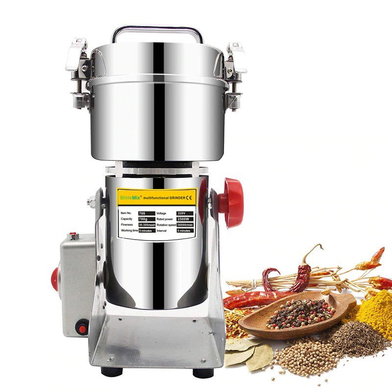 Máy xay nghiền ngũ cốc gia vị BioloMix 700 xay cafe thực phẩm khô nghiền bột