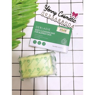 Xà Bông Giảm Mụn Lưng Soap Xà Phòng Giảm Mụn Body Ngực Cơ Thể Sau 7 Ngày Derladie Body Cleansing Bar For Blemish Skin
