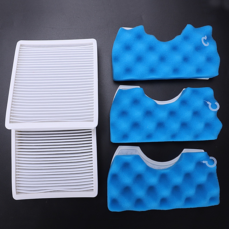 Set 2 Bộ Lọc Hepa + 3 Tấm Lọc Cotton Dành Cho Máy Hút Bụi Samsung Sc4300 Sc4470 White Vc-B710W