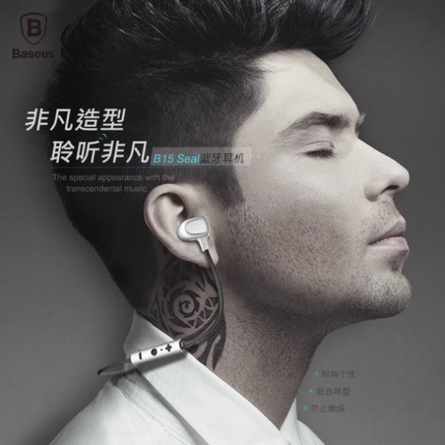 Tai nghe thể thao bluetooth Baseus B15 Seal Sport