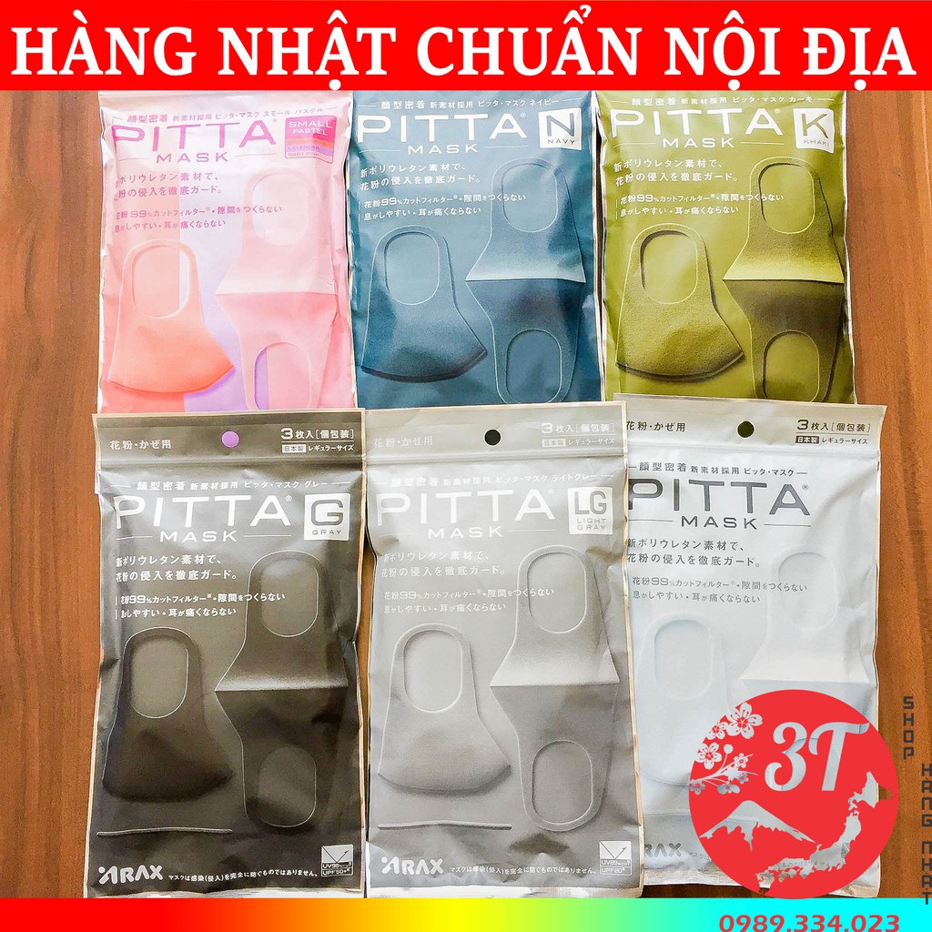 Khẩu trang PITTA MASK Nhật Bản