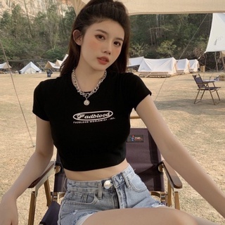 Áo thun nữ croptop Badblood