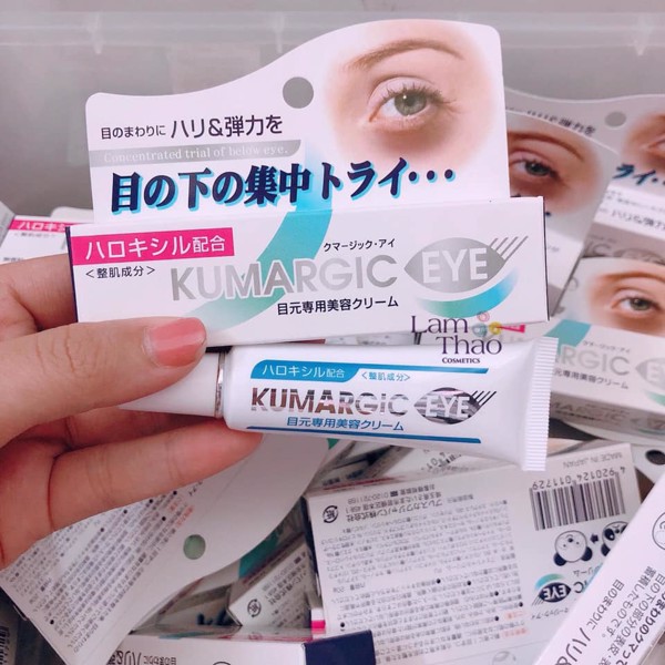 Kem giảm Thâm Quầng Mắt Kumargic Eye Nhật Bản