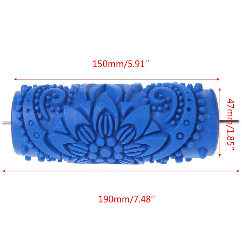Con lăn sơn tường trang trí họa tiết dập nổi 5" 095y