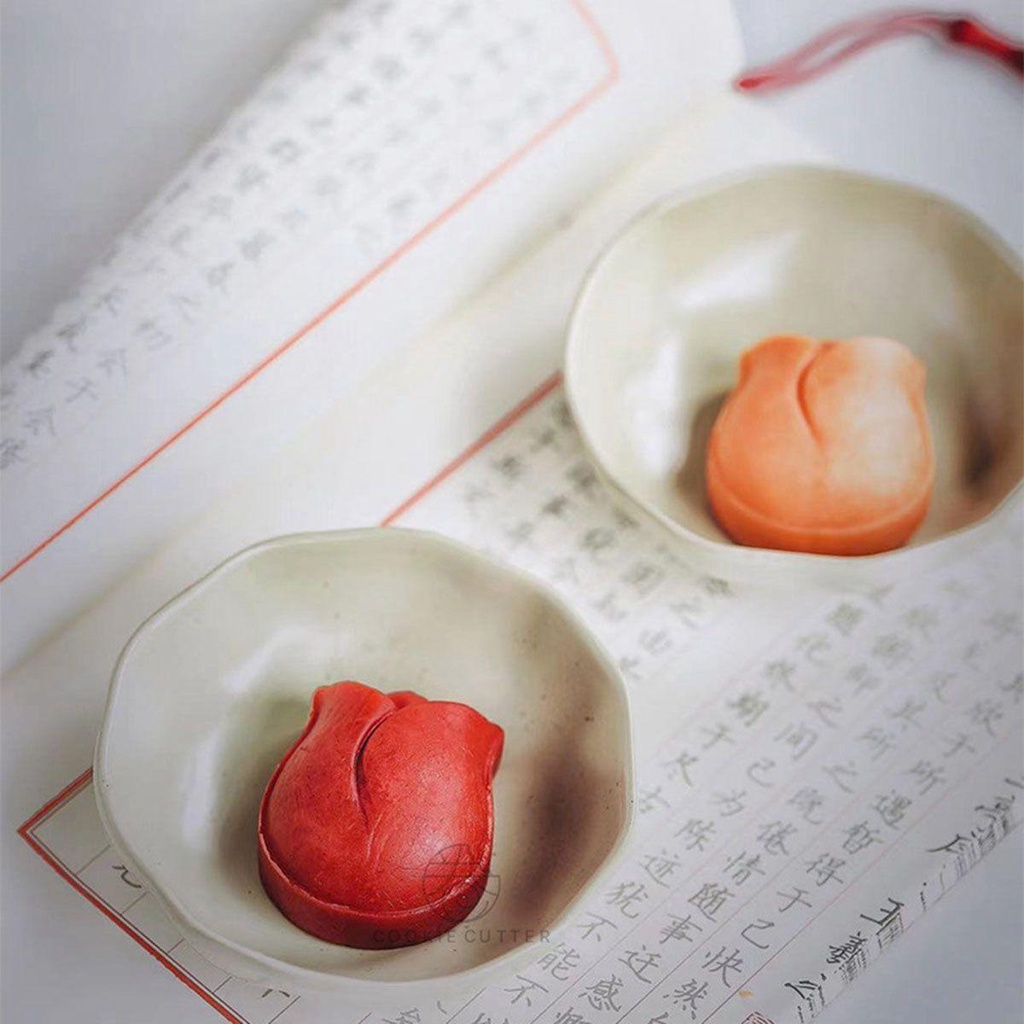 Khuôn Nhấn Tay Làm Bánh Quy Phong Cách Trung Hoa 3D