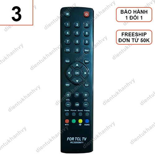 Điều Khiển Tivi TCL Cho Smart Tivi