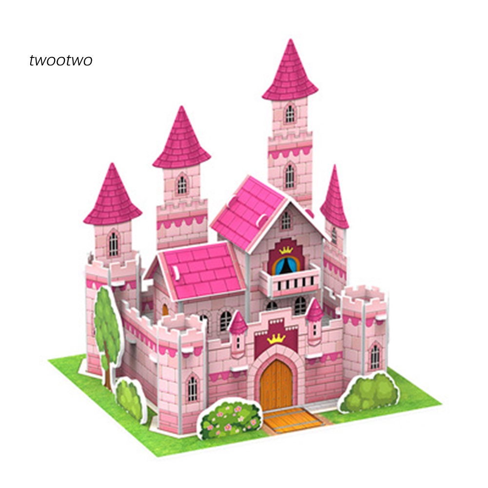 Bộ Đồ Chơi Lắp Ráp Mô Hình Ngôi Nhà 3d Cho Bé