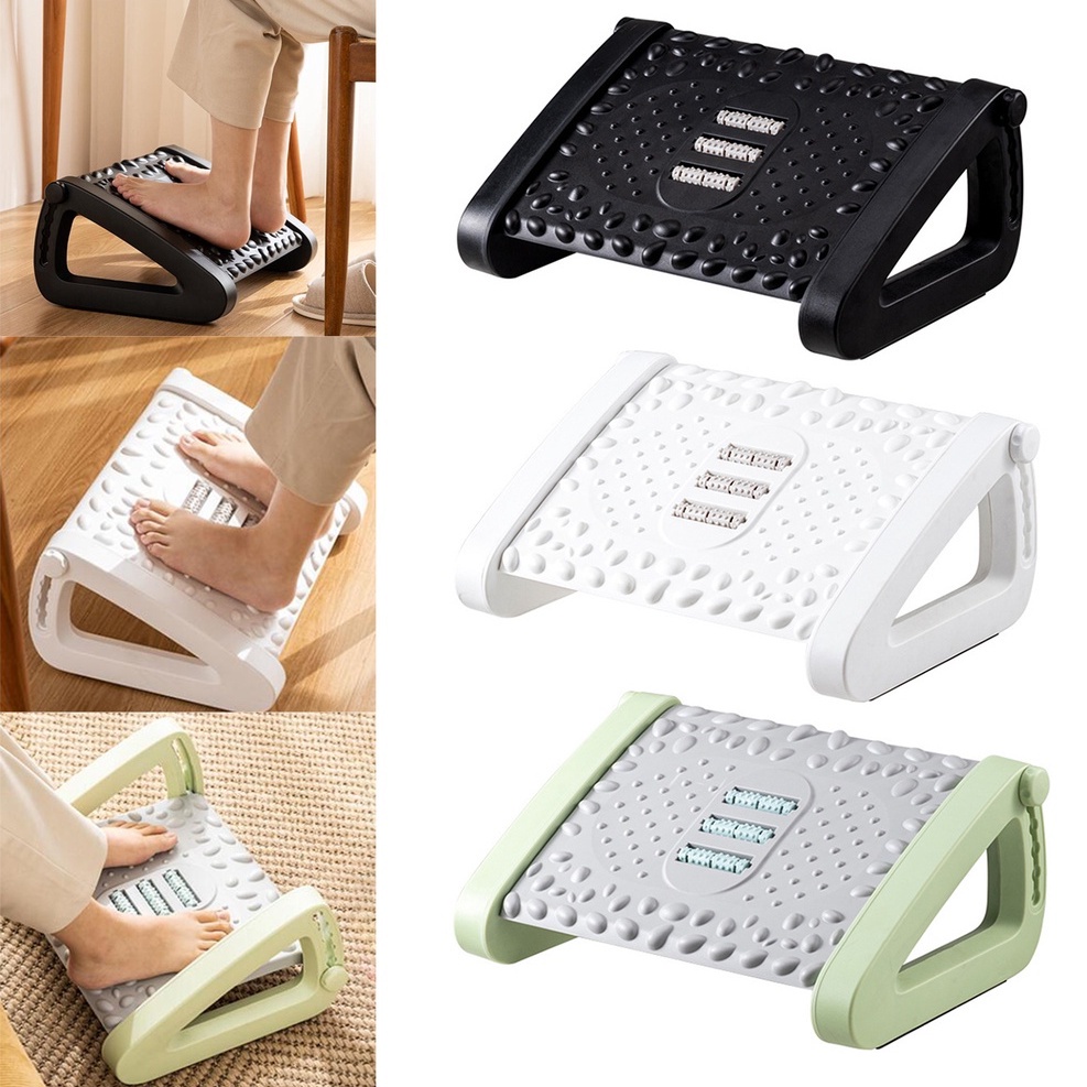 Gác chân công thái học massage, gác chân văn phòng, kệ để chân chất lượng tốt