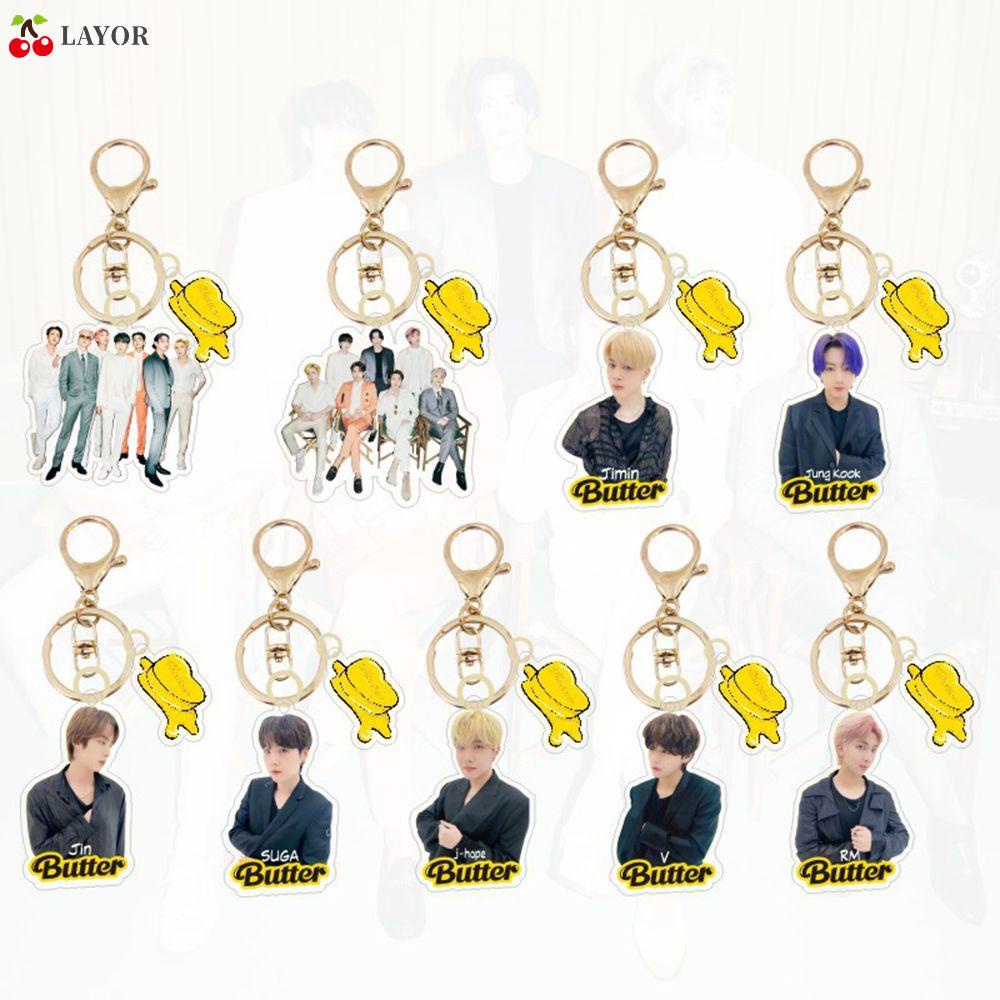Móc Khóa Trang Trí Hình Các Thành Viên Nhóm BTS