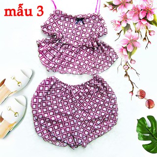 Đồ Bộ Voan 2 Tầng Big Size