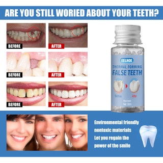 30g Resin Vampire Teeth Glue Temporary Tooth Replacement Material Tooth Filling Missing Denture Adhesive DIY Teeth Repair Dental
 techer
