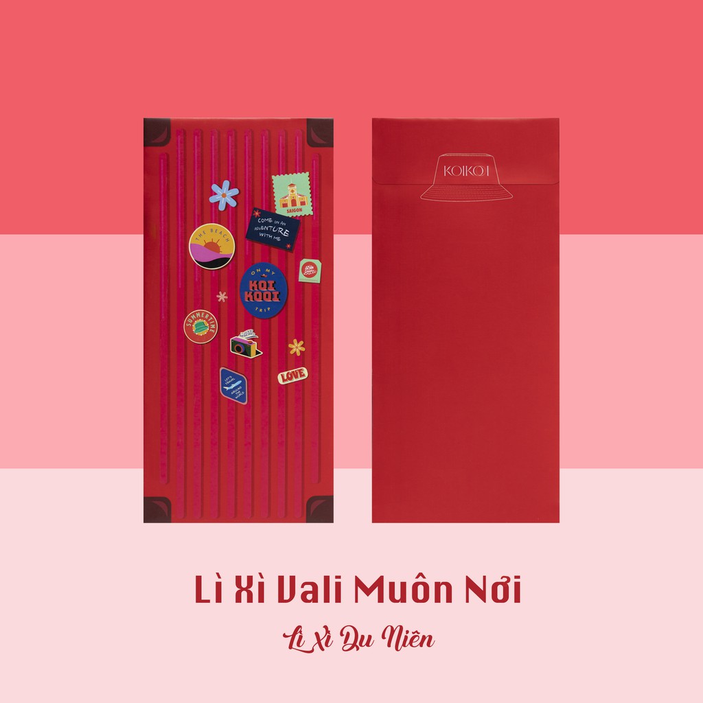 Bao Lì Xì Tết 2023 - Bao Lì Xì Du Niên KoiKooi