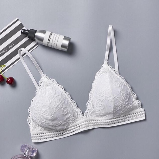 Áo Bra Ren Hoa Đệm Mỏng 2 dây Mã Mới - Bra 7311