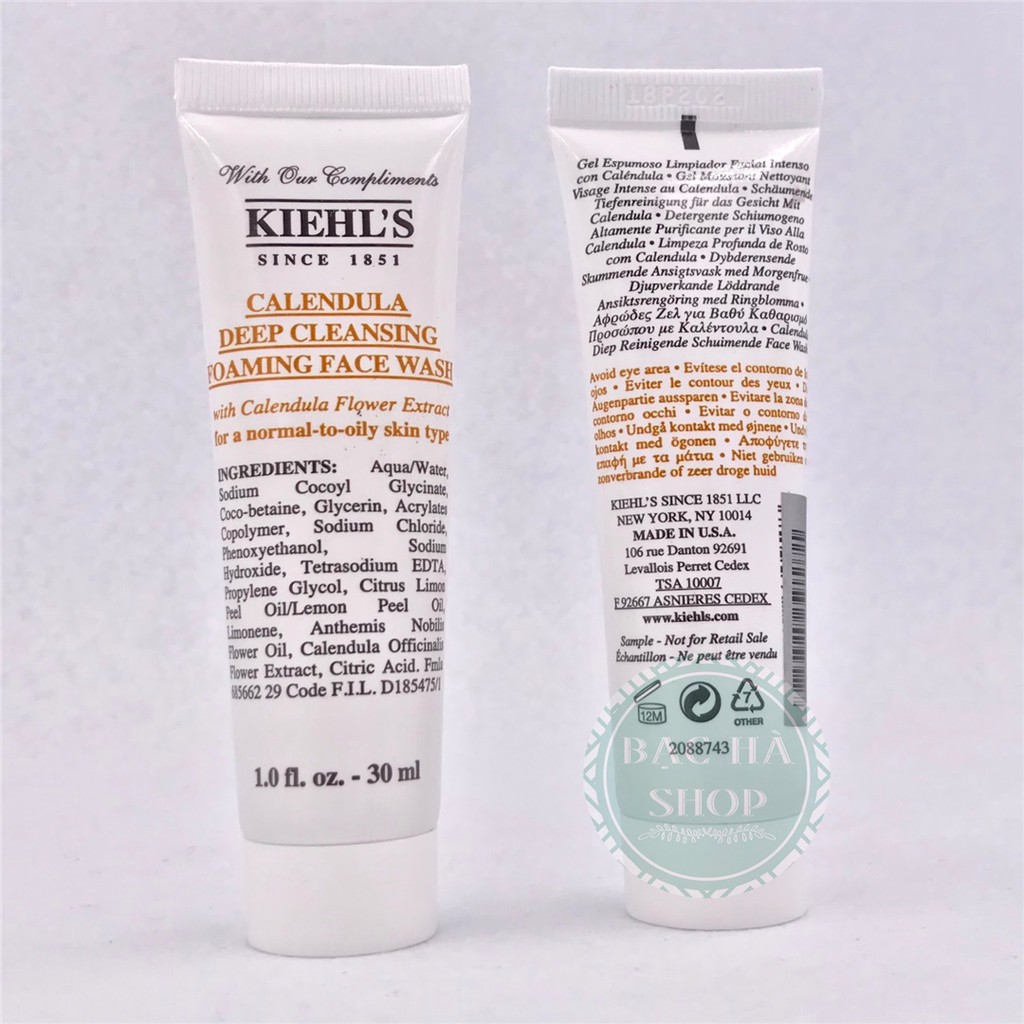 Kiehl's / Kiehls set Dưỡng Cho Da Hỗn Hợp Dầu 4 Món mini | BigBuy360 - bigbuy360.vn