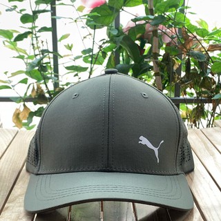 Mũ lưỡi trai Pu.ma logo in phản quang thể thao mũ vải dù
