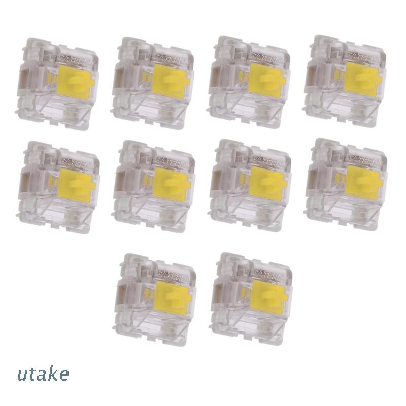 Set 10 Công Tắc Đèn Led 3 Pin Smd Gk61 Gk64 Gh60