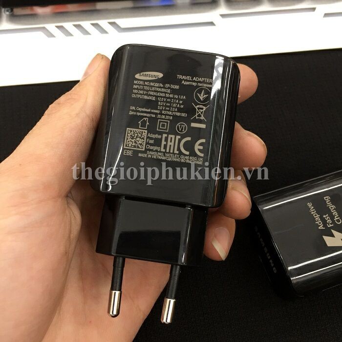 Củ sạc nhanh Samsung Note 8, Samsung Note 9 Fast Charging 3.0 chính hãng