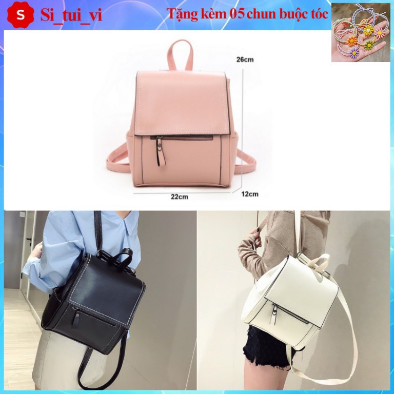 Balo Cao Cấp Công Sở Du Lịch Thời Trang Nữ Da Trơn Đi Học Túi Style cực yêu luôn