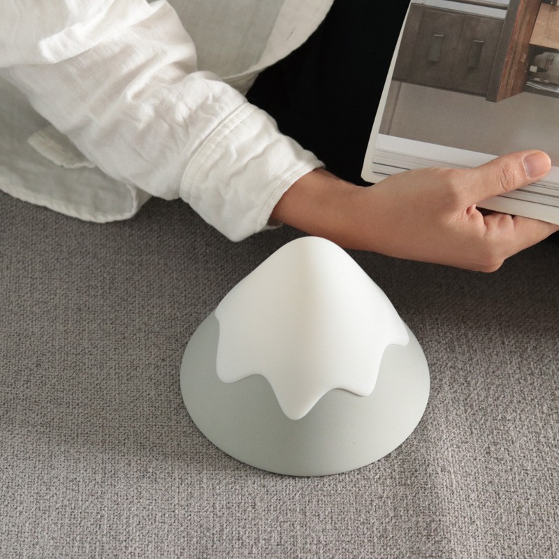 Đèn Ngủ Để Bàn Kiểu Dáng Sang Trọng Núi Fuji Decor Trang Trí, Tích Điện USB, Quà Tặng Sinh Nhật MEILI STORE