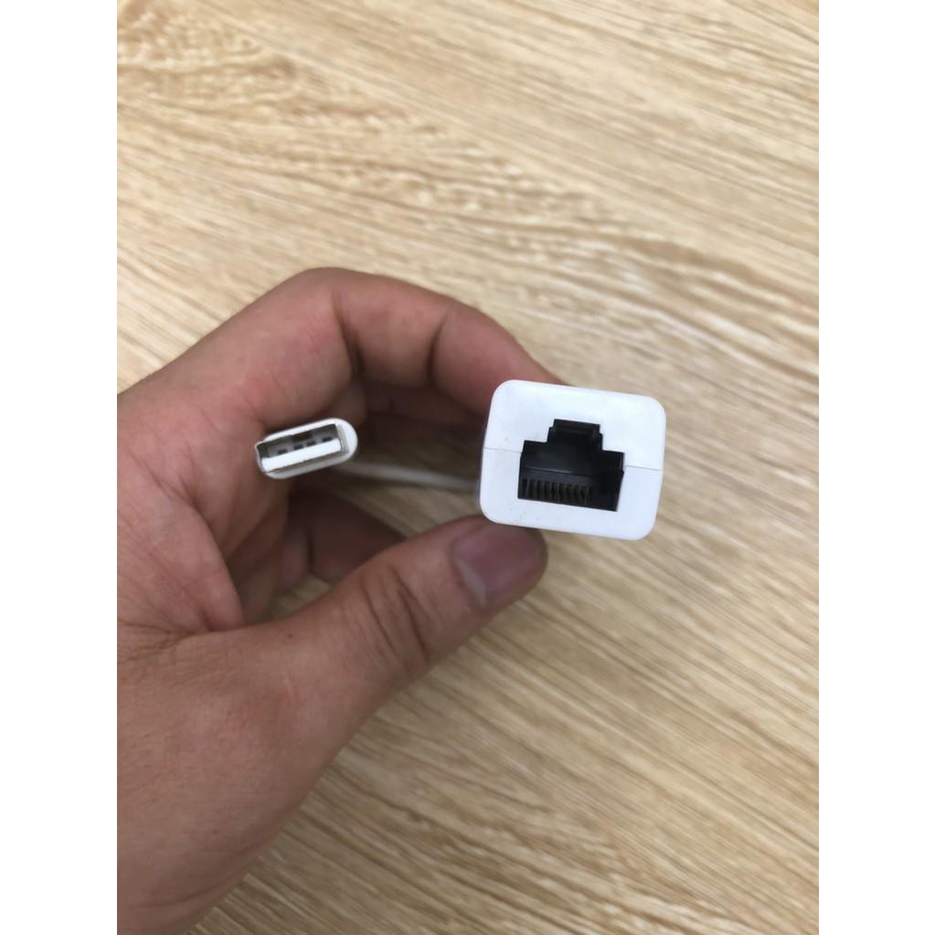 Bộ chuyển đổi USB ra LAN RJ45 (Trắng)