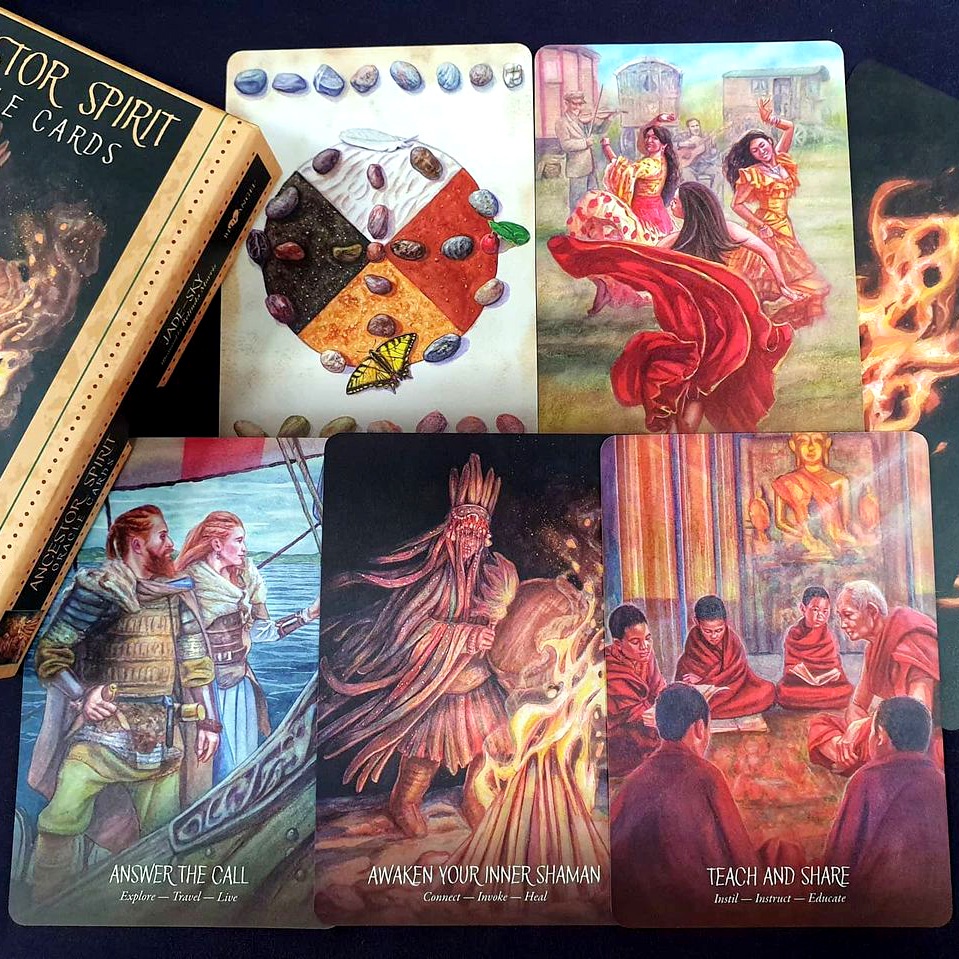 Bộ Bài Ancestor Spirit Oracle (Mystic House Tarot Shop) - Bài Gốc Authentic Chính Hãng 100%
