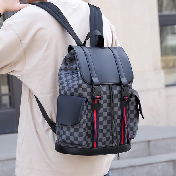 Balo da nam nữ lv đi học cao cấp IRRY cặp đi học nam nữ đẹp phong cách thời trang unisex