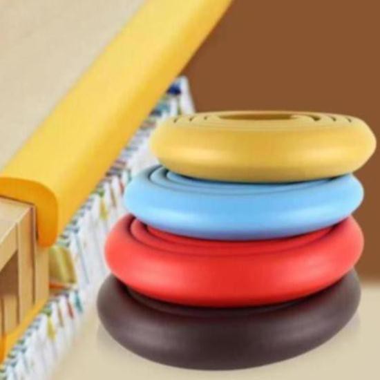 Xốp PE bọc góc bàn 2m nhiều màu sắc, xốp bọc cạnh tường an toàn cho trẻ