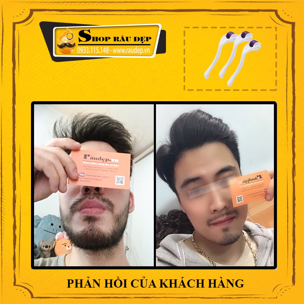 Lăn Kim Kích Thích Năng Lông Hỗ Trợ Mọc Râu Tóc, Làm Đẹp Da | BigBuy360 - bigbuy360.vn