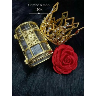 combo chụp ảnh (4 món) 1thảm+ 3 phụ kiện