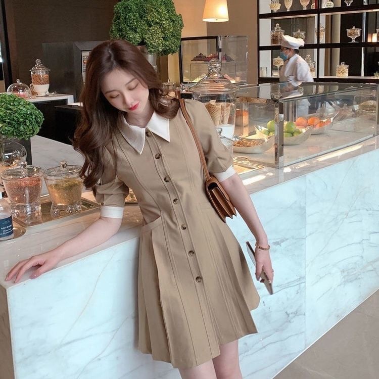Váy dự tiệc siêu sang chảnh_Hàng cao cấp loại 1_ Mặc đi chơi, đi làm siêu xinh