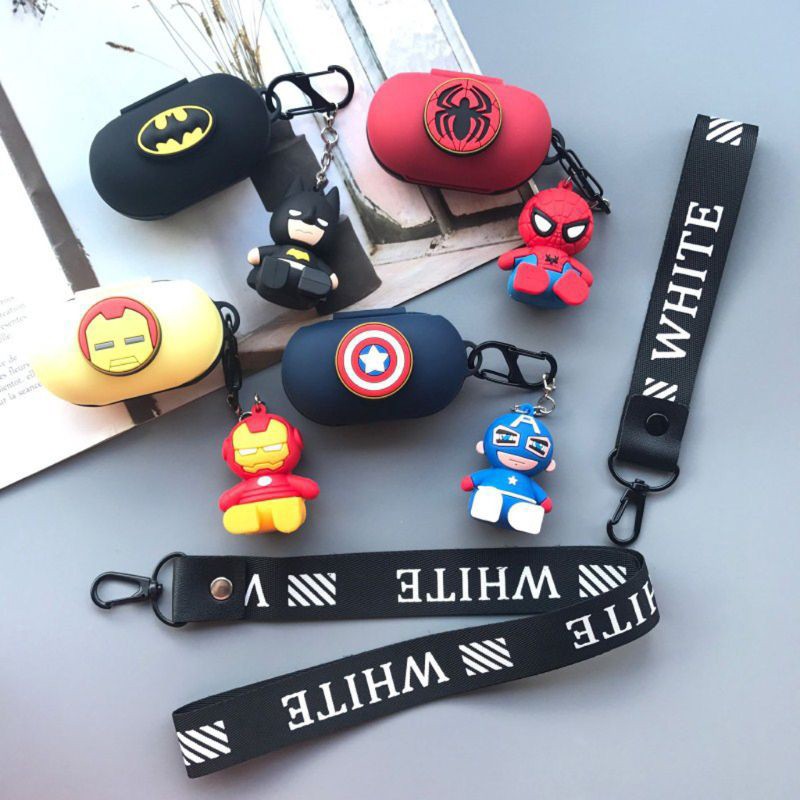 Sale 70% Vỏ bọc hộp đựng tai nghe  dành cho Samsung Galaxy Buds, rope+case+doll BATMAN Giá gốc 267,000 đ - 92B121