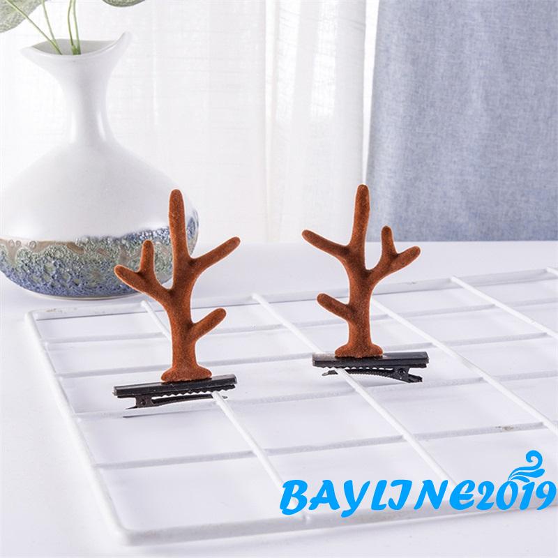 Kẹp tóc hình sừng hươu dễ thương cho nữ