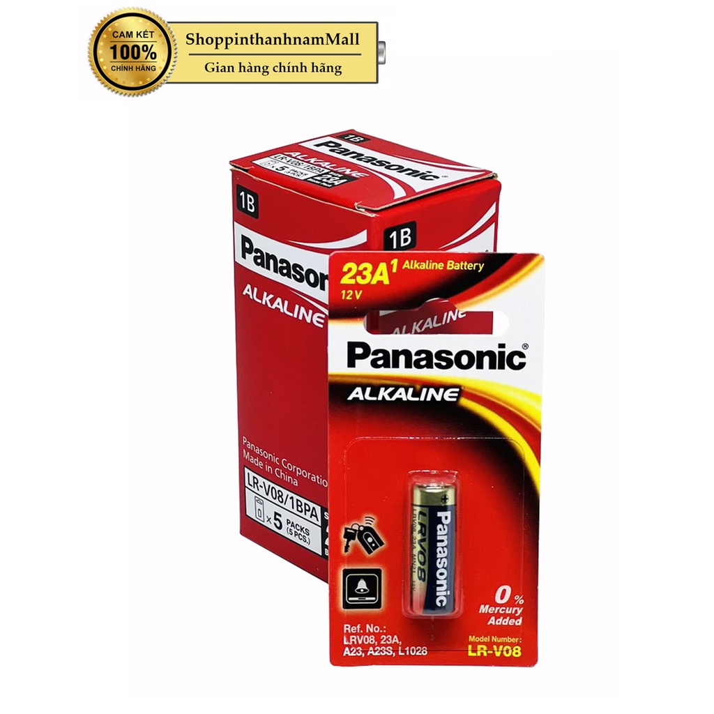 Pin A23 Panasonic cao cấp chính hãng LRV08 vỉ 1 viên