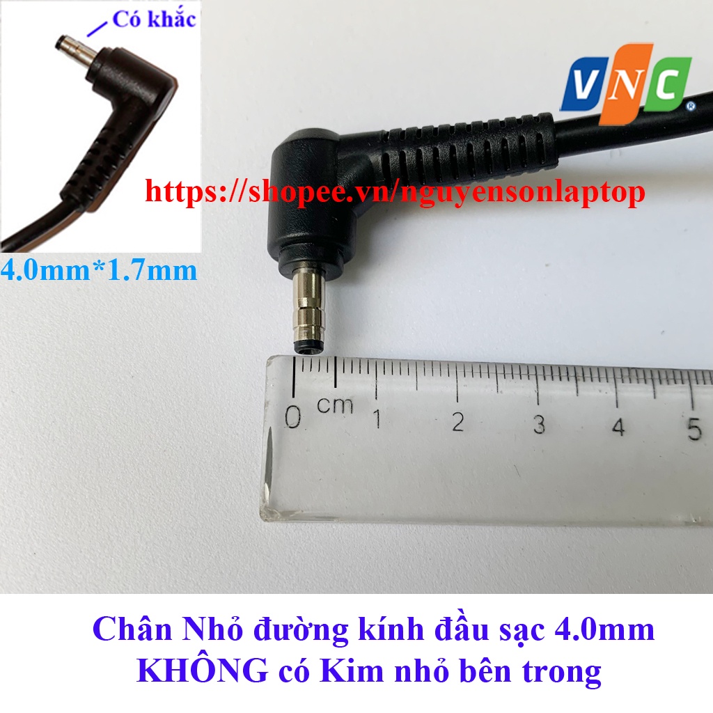 Sạc Laptop Dell Vostro 5470 5480 5460 5560 5439 19.5V 4.62A chân nhỏ new 100%