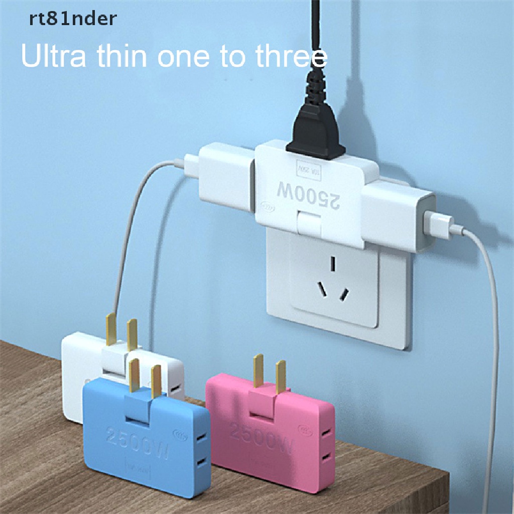 Phích Cắm Chuyển Đổi Đa Năng Xoay 180 Độ One In Three