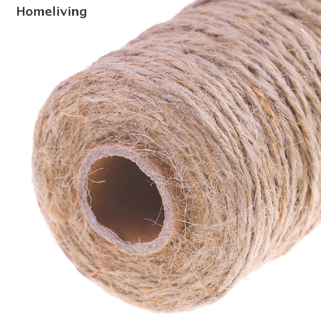 Cuộn Dây Thừng Khô Tự Nhiên 100M Dùng Làm Đồ Thủ Công DIY