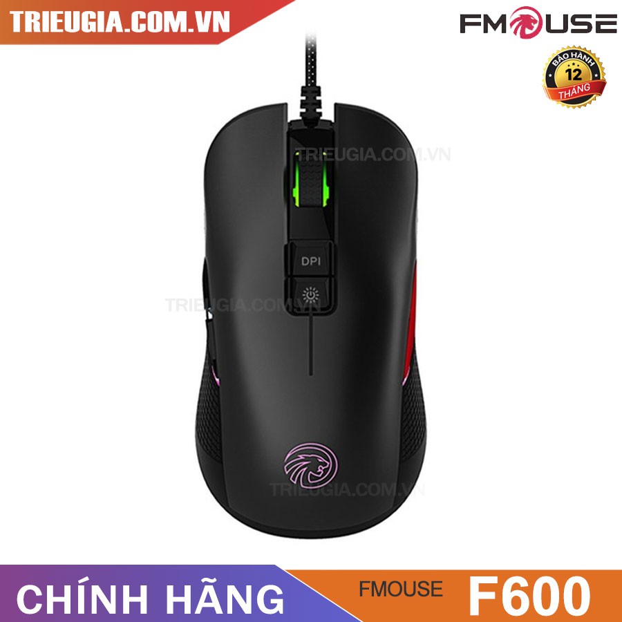 Chuột Quang FMOUSE F600 Gaming Có Dây