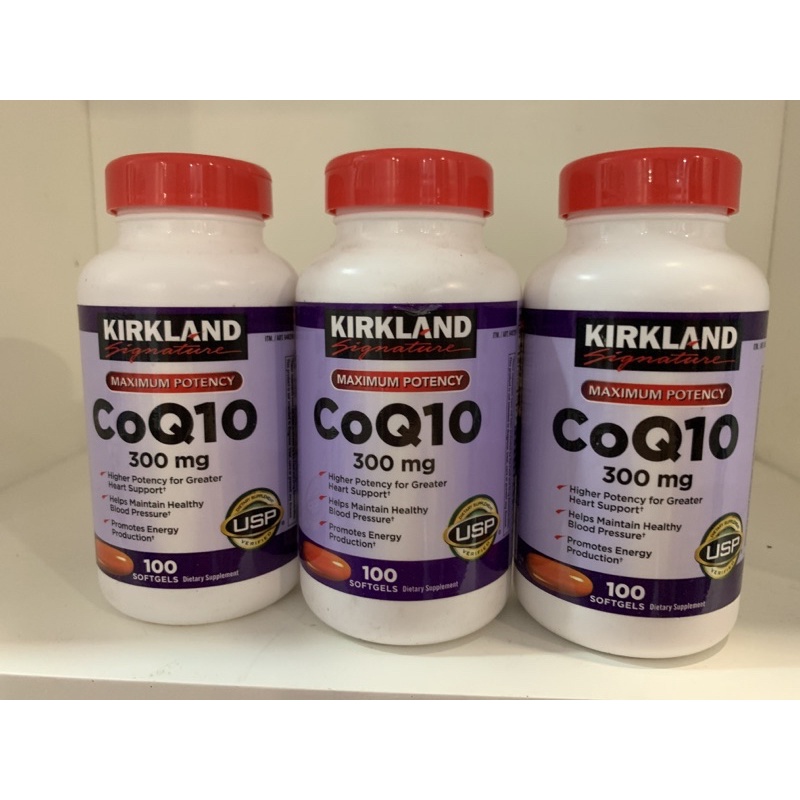 Viên Uống Kirkland CoQ10 300mg Chính Hãng Của Mỹ, 100 viên