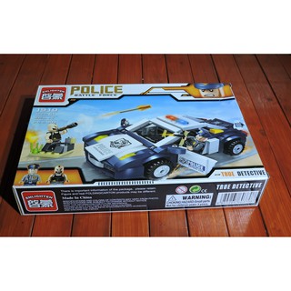 Lắp Ráp Lego ENLIGHTEN, Lắp Ráp Mô Hình Xe Cảnh Sát