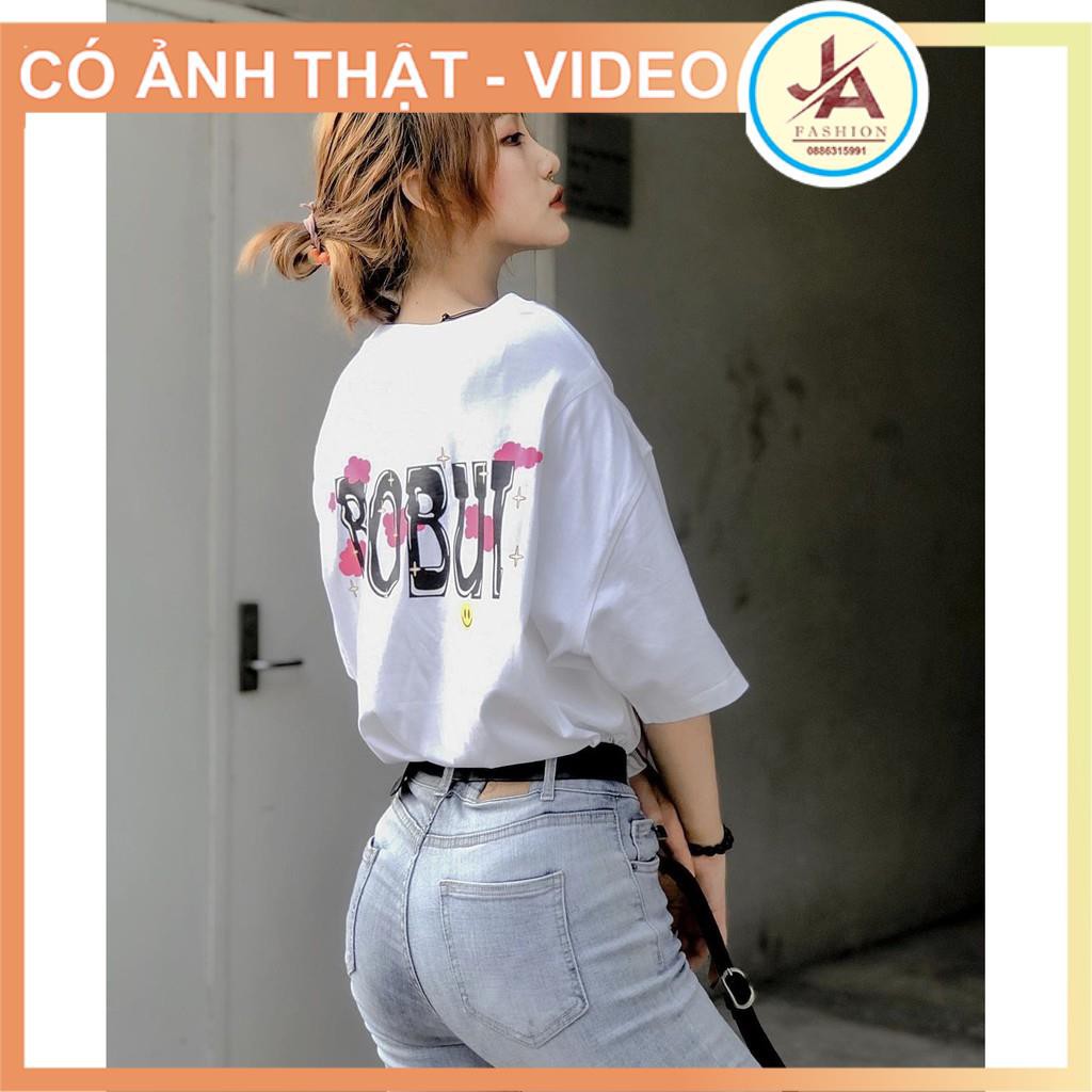 Áo Thun nam nữ  BOBUI NGỰA UNICORN  Áo phông tay lỡ unisex COTTON mát dày JASHOP