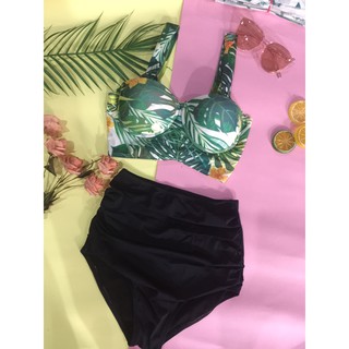 Bikini 2 mảnh áo xanh xinh đẹp